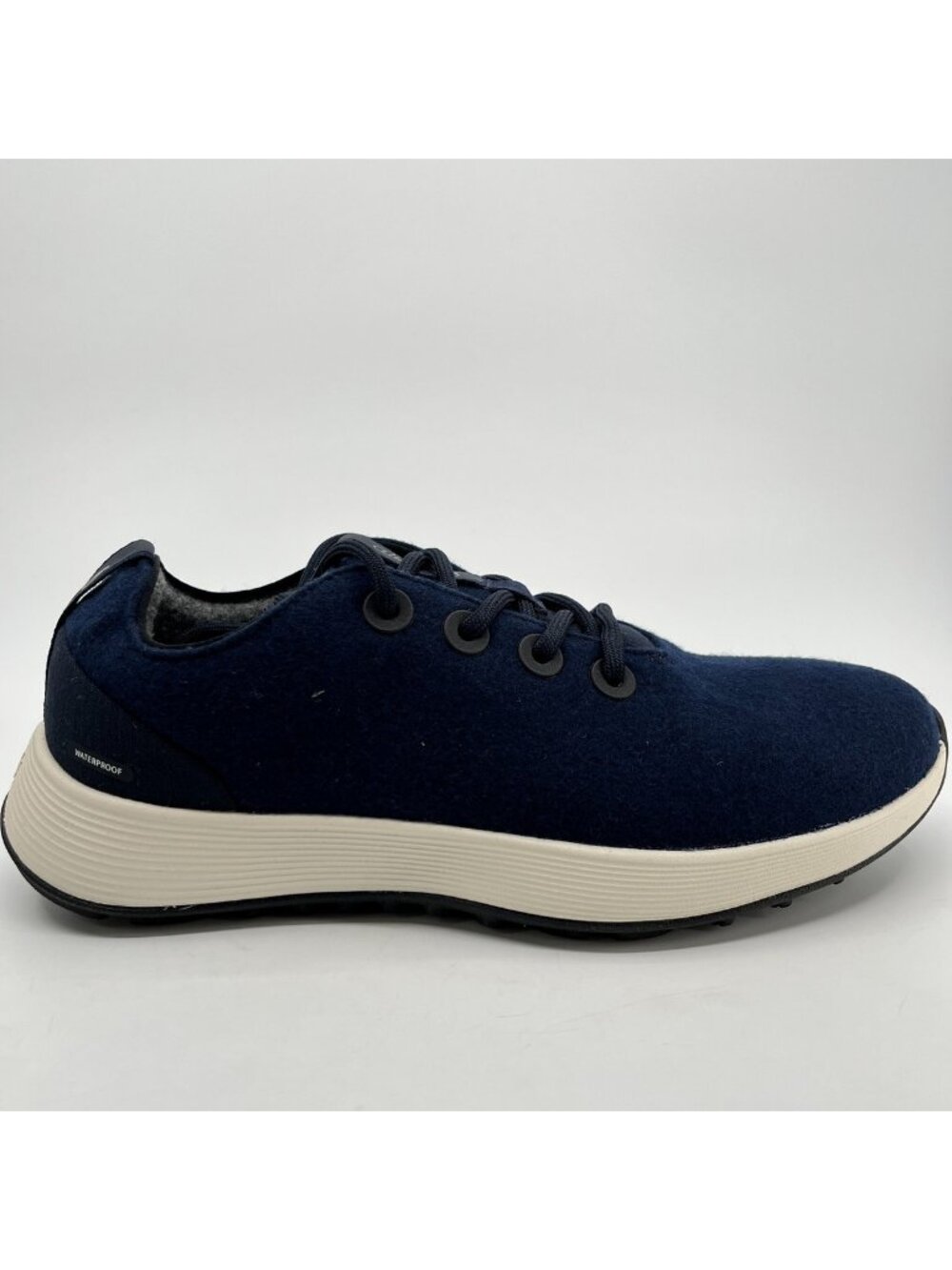 Allbirds Wool Runner NZ Waterproof Men Size 9 Blue White Athletic Shoes Sneakers